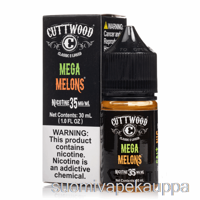 Vape Netistä Mega Melonit - Puusuolat - 30ml 35mg